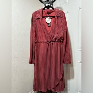 Boohoo plus size dress